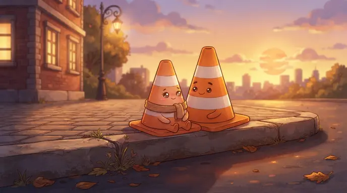 Traffic Cone Pick Up Lines