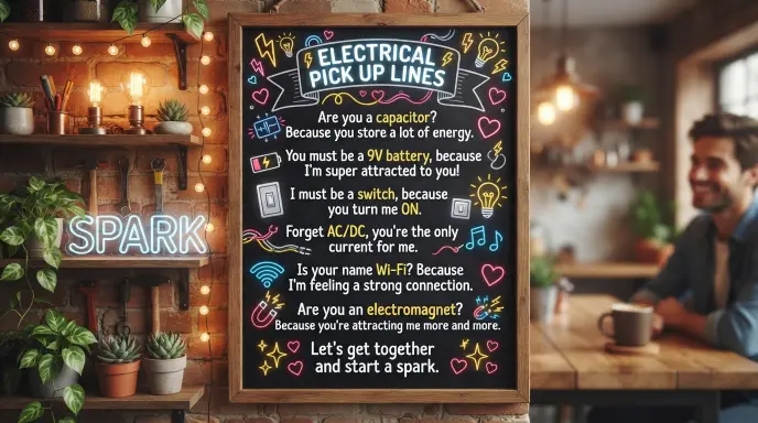 Electrical Pick Up Lines