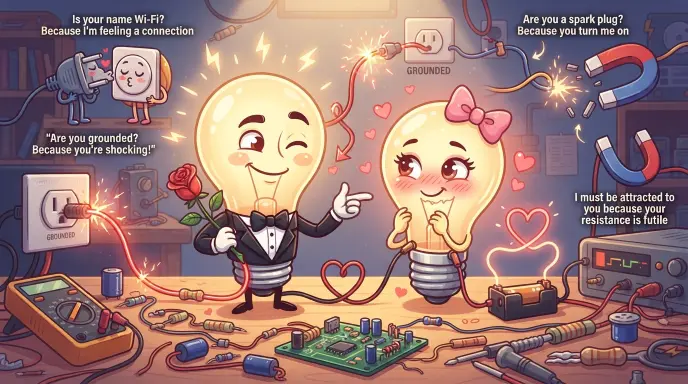 Funny Electrical Pick Up Lines
