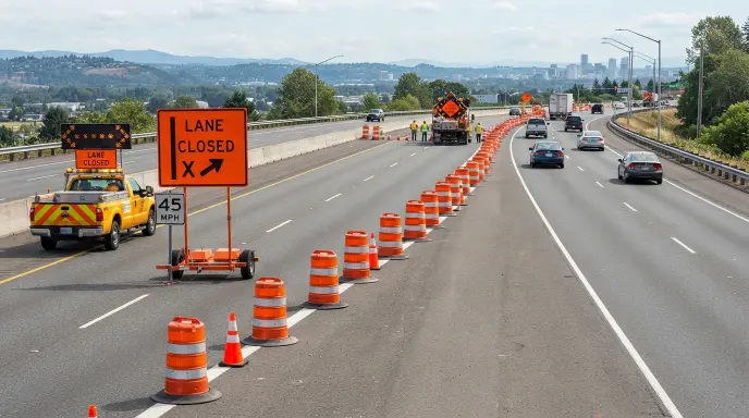 Highway Lane Closure Openers for Direct Messages