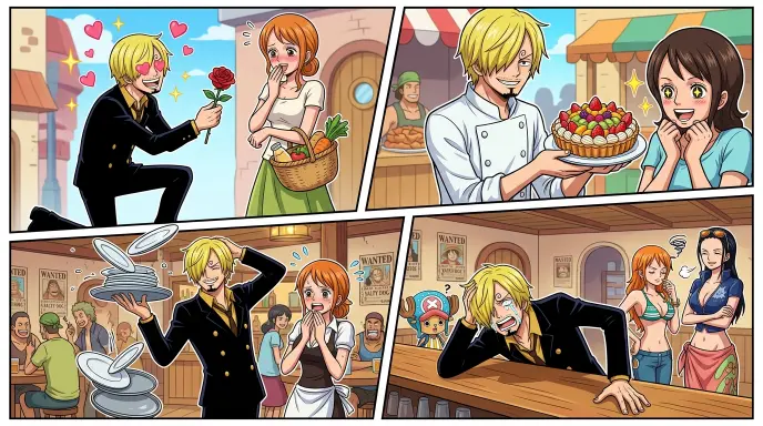 one piece pickup lines